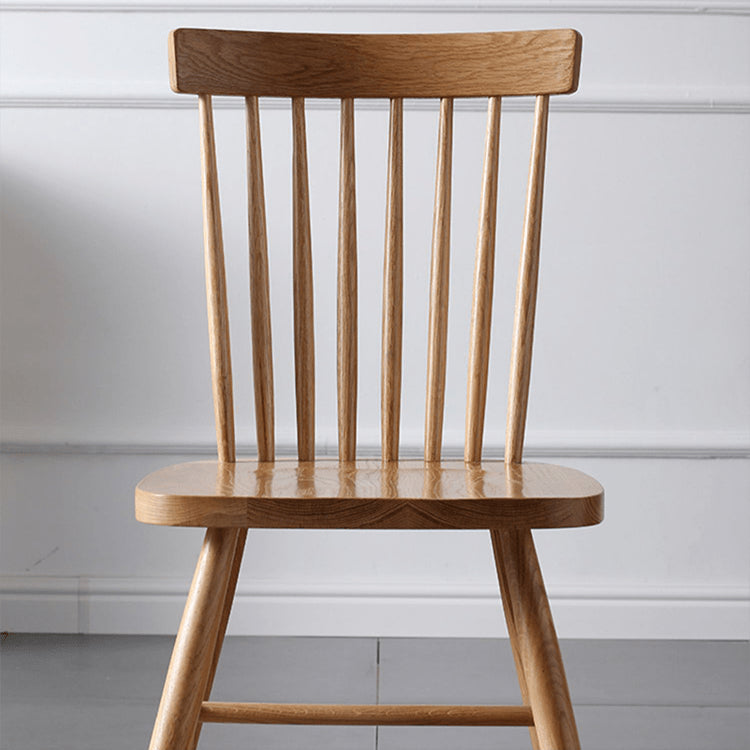 Premium Natural Red Oak & Cherry Wood Chair fyg-657