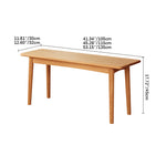 Handcrafted Wooden Stool - Elegant Red Oak & Cherry Wood Design fyg-663