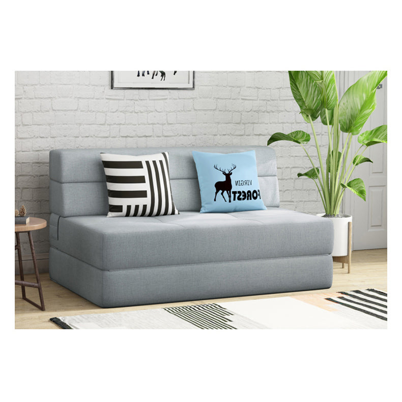 Elegant Cotton-Linen Sofa in Light Blue, Gray, and Beige – Perfect for Modern Living Spaces fyj-1244