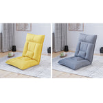 Stylish Cotton-Linen Sofa in Blue, Yellow, Gray, and Beige - Perfect for Modern Living Rooms fyj-1261