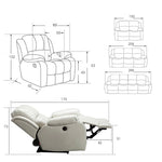 Stylish & Durable Multicolor Sofa - Scratch-Resistant Fabric, Metal & Particle Board Frame fykl-409