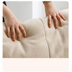 Modern Multi-Color Sofa with Particle Board Frame and Metal Accents - Comfortable Silicon Fill Cushions fykl-435