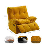 Modern Multi-Color Sofa with Particle Board Frame and Metal Accents - Comfortable Silicon Fill Cushions fykl-435