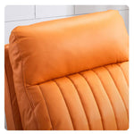 Stylish Modern Sofa - Orange & Mint Green with Gray Accents, Durable Metal Frame & Techno Fabric fykl-439