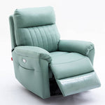 Stylish Modern Sofa - Orange & Mint Green with Gray Accents, Durable Metal Frame & Techno Fabric fykl-439