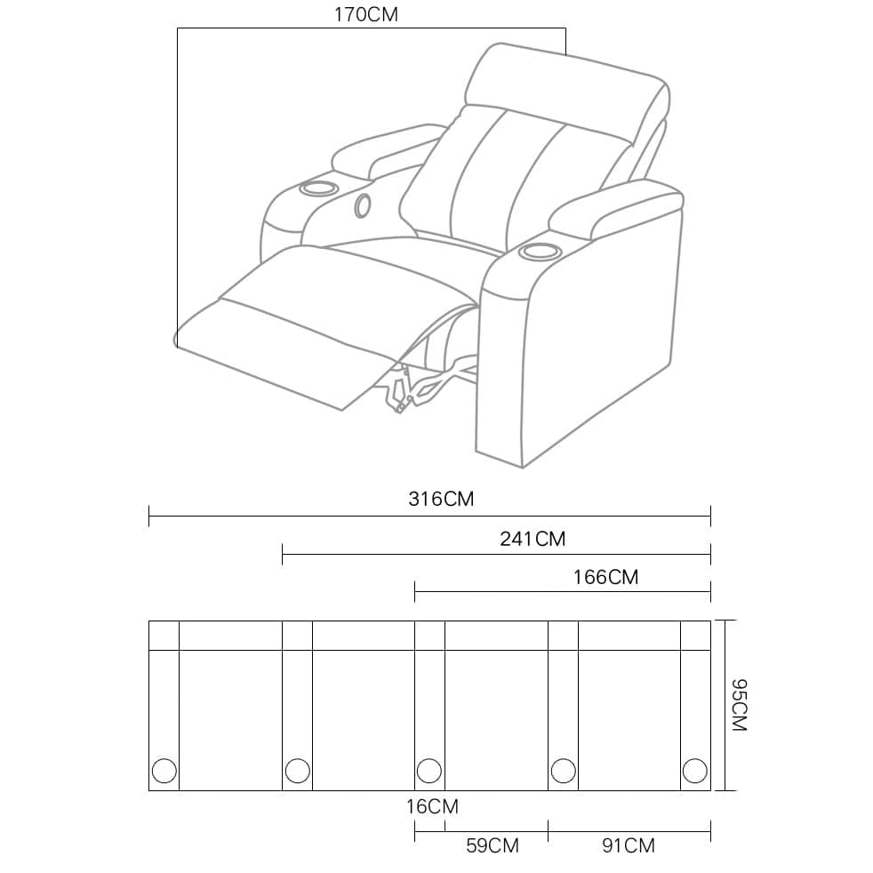 Stylish Dark Brown Sofa - Durable Nano Leather with Metal Frame and Silicon Fill fykl-447