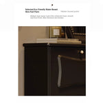 Elegant Black Cabinet with Gold Accents – Stylish Storage Solution for Modern Interiors fymj-4844