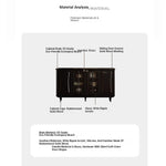 Elegant Solid Wood Cabinet with Acrylic Design - Modern Storage Solution for Your Home fymj-4848