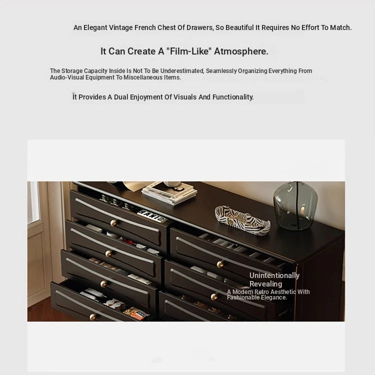 Stylish Modern Cabinet with Elegant Gold Handles and Ample Storage Space fymj-4850