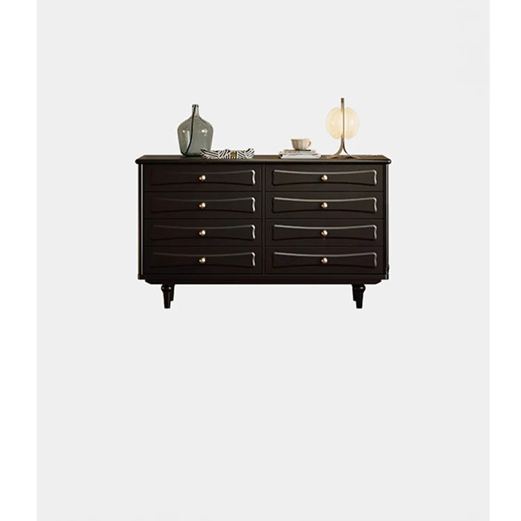 Stylish Modern Cabinet with Elegant Gold Handles and Ample Storage Space fymj-4850