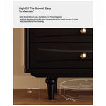 Stylish Modern Cabinet with Elegant Gold Handles and Ample Storage Space fymj-4850