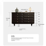 Stylish Modern Cabinet with Elegant Gold Handles and Ample Storage Space fymj-4850