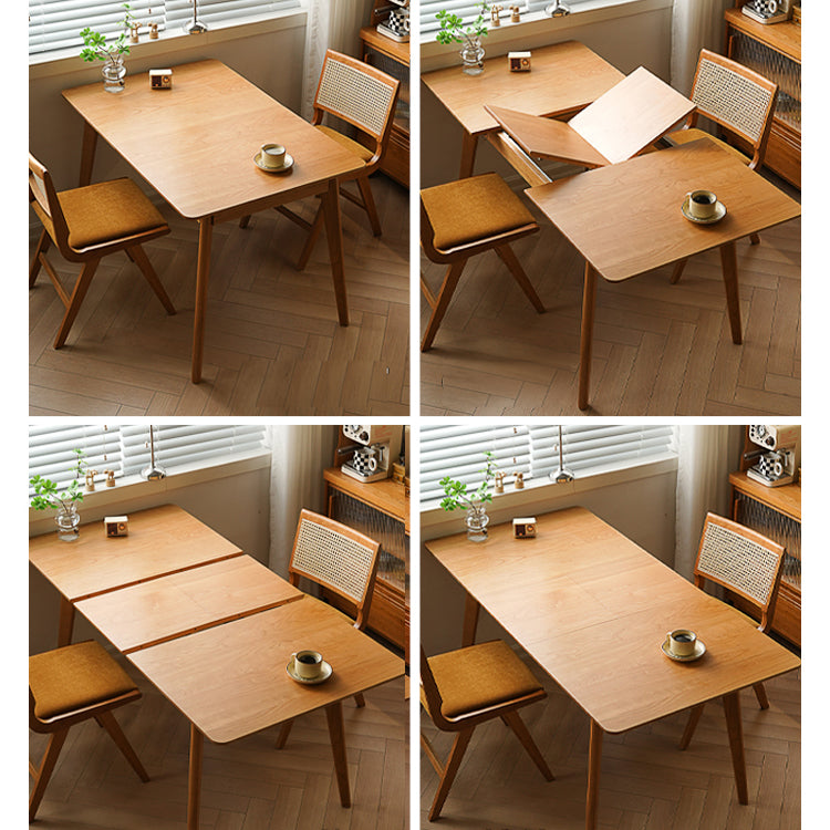 Elegant Oak & Cherry Wood Tables with Durable Stainless Steel and Metal Accents fyx-833