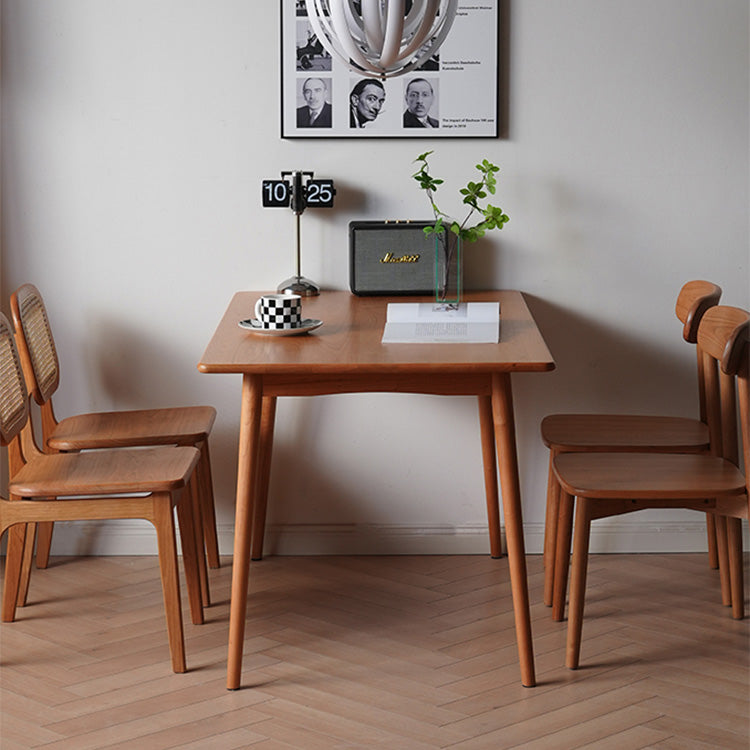 Stunning Natural Oak and Cherry Wood Table – Perfect for Any Home Decor fyx-834