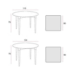 Natural Oak Wood and Cherry Wood Table - Elegant Wooden Furniture for Your Home fyx-836