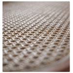 Elegant Light Brown Beech and Rattan Stool - Stylish and Durable Seating Solution fyx-890