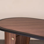 Elegant Ash Wood Desk with Unique Design – Perfect for Home or Office fzgf-3107