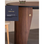 Elegant Ash Wood Desk with Unique Design – Perfect for Home or Office fzgf-3107