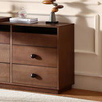 Elegant Ash Wood Makeup Vanity with Spacious Storage and Chic Design fzgf-3108