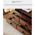 Elegant Ash Wood Makeup Vanity with Spacious Storage and Chic Design fzgf-3108