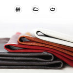 Luxury Marble Faux Leather Nightstand with Gold Accents - Modern Bedside Table fzyhs-2741