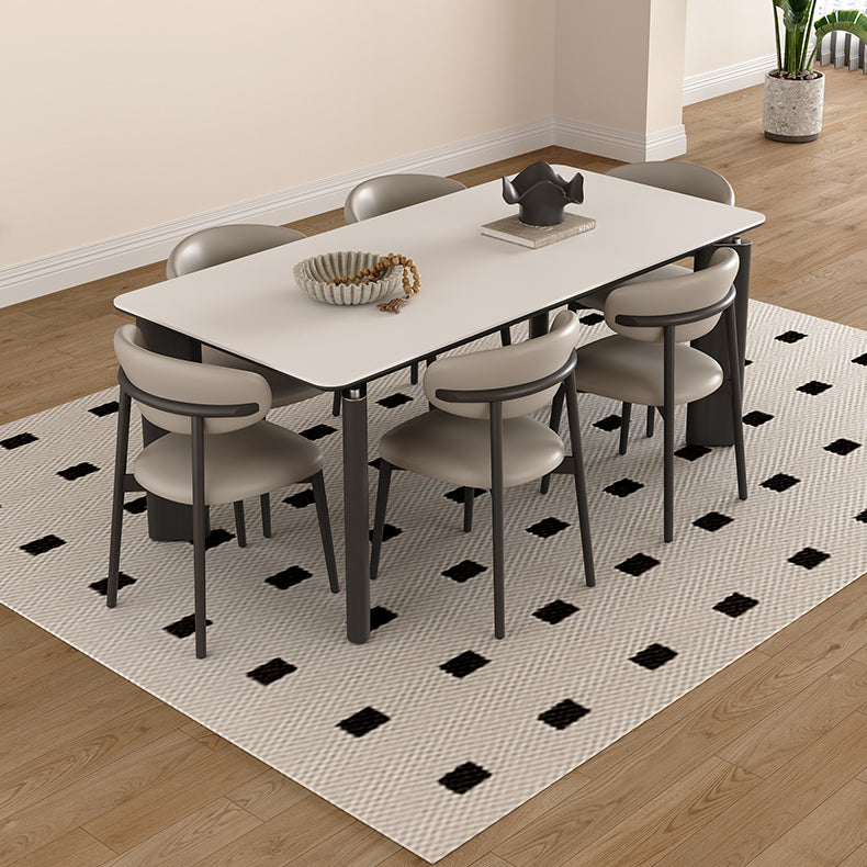 Stylish Ash Wood Table with Sleek Ceramic Top – Perfect for Modern Homes hagst-1667