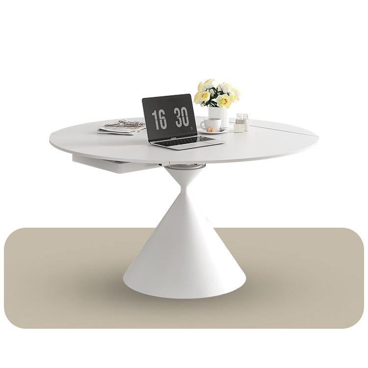 Sleek Matte Black Ceramic Table - Modern Furniture for Sophisticated Spaces hagst-1672