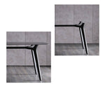 Stylish Multi-Layer Sintered Stone Gray Table for Modern Interiors hagst-316