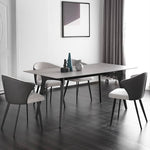 Stylish Multi-Layer Sintered Stone Gray Table for Modern Interiors hagst-316