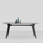 Stylish Multi-Layer Sintered Stone Gray Table for Modern Interiors hagst-316