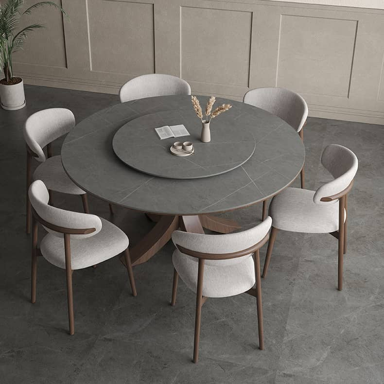 Sleek Gray Sintered Stone Multi-Layer Board Table - Modern & Durable Design hagst-326