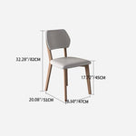 Stylish Light Gray Oak Chair with Scratch-Resistant Upholstery hagst-337