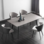 Stylish Light Gray Chair with Durable Cotton-Ramie Scratch-Resistant Fabric hagst-341