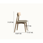 Elegant Table with Sintered Stone and Ash Wood - Modern Multi-Layer Design in White, Black, and Gray hagst-560