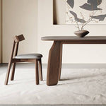 Luxurious Gray Sintered Stone and Oak Wood Multi-Layer Board Table - Modern Elegance for Your Home hagst-577