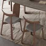 Luxurious Gray Sintered Stone and Oak Wood Multi-Layer Board Table - Modern Elegance for Your Home hagst-577