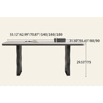 Modern Black & White Ash Wood Chair with Foam & Polyester Upholstery hagst-819