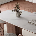 Elegant Grey Brown Oak Wood Chair with Comfortable Foam and Durable Polyester Upholstery hagst-820