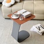 Stylish Synthetic Leather Tea Table - Modern Design for Living Room & Office Usage hakt-5146