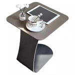 Stylish Synthetic Leather Tea Table - Modern Design for Living Room & Office Usage hakt-5146