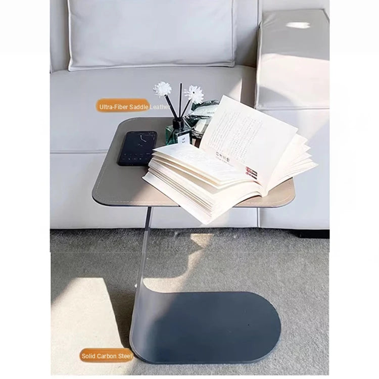 Stylish Synthetic Leather Tea Table - Modern Design for Living Room & Office Usage hakt-5146