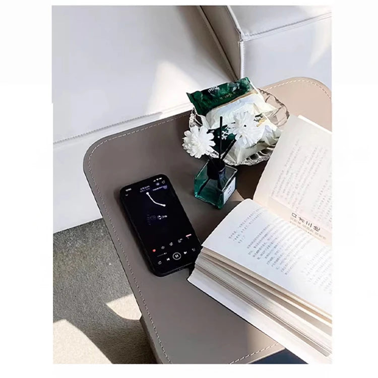 Stylish Synthetic Leather Tea Table - Modern Design for Living Room & Office Usage hakt-5146