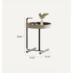 Stylish Synthetic Leather and Solid Wood Tea Table - Modern Accent for Your Living Room hakt-5149