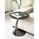 Stylish Stainless Steel & Tempered Glass Tea Table - Modern Accent for Living Room & Home Décor hakt-5150