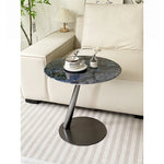 Stylish Stainless Steel & Tempered Glass Tea Table - Modern Accent for Living Room & Home Décor hakt-5150
