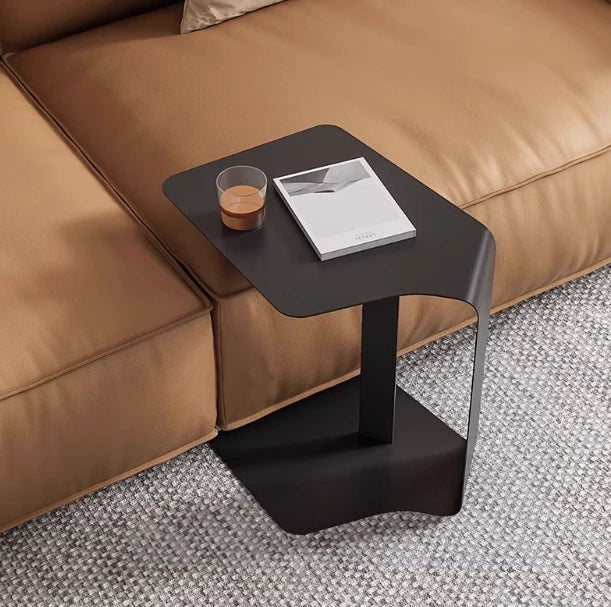 Stylish Synthetic Leather Tea Table - Modern Design for Living Room & Office Decor hakt-5151