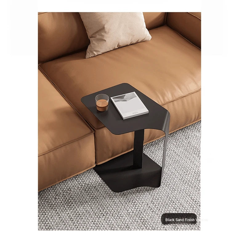 Stylish Synthetic Leather Tea Table - Modern Design for Living Room & Office Decor hakt-5151