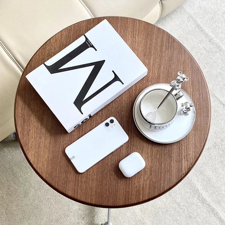 **Stylish Multi-Layer Board Aluminum Alloy Tea Table with Rolling Casters - Modern Home Decor** hakt-5154