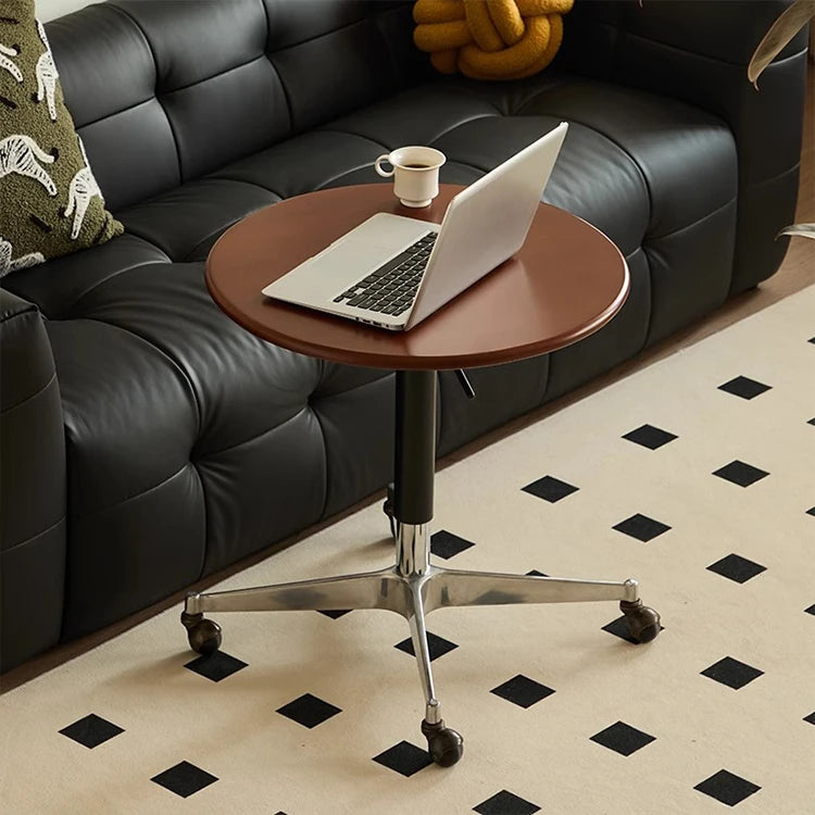 **Stylish Multi-Layer Board Aluminum Alloy Tea Table with Rolling Casters - Modern Home Decor** hakt-5154