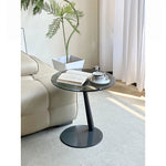 Stylish Tempered Glass and Stainless Steel Tea Table for Modern Living Rooms hakt-5158
